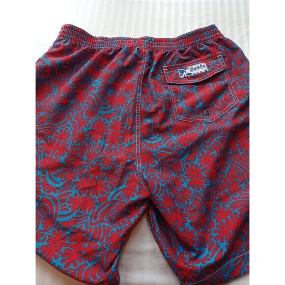 Trunks Surf & Swim boardshorts mens L lined pockets watersports tropical beach - Picture 5 of 10